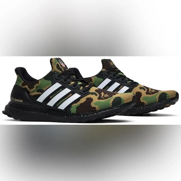 A Bathing Ape x UltraBoost 4.0 'Green Camo' - Picture 8 of 8
